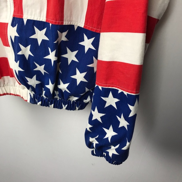 HOST PICK💎 Vintage American Flag Carabella Jacket - Picture 3 of 8